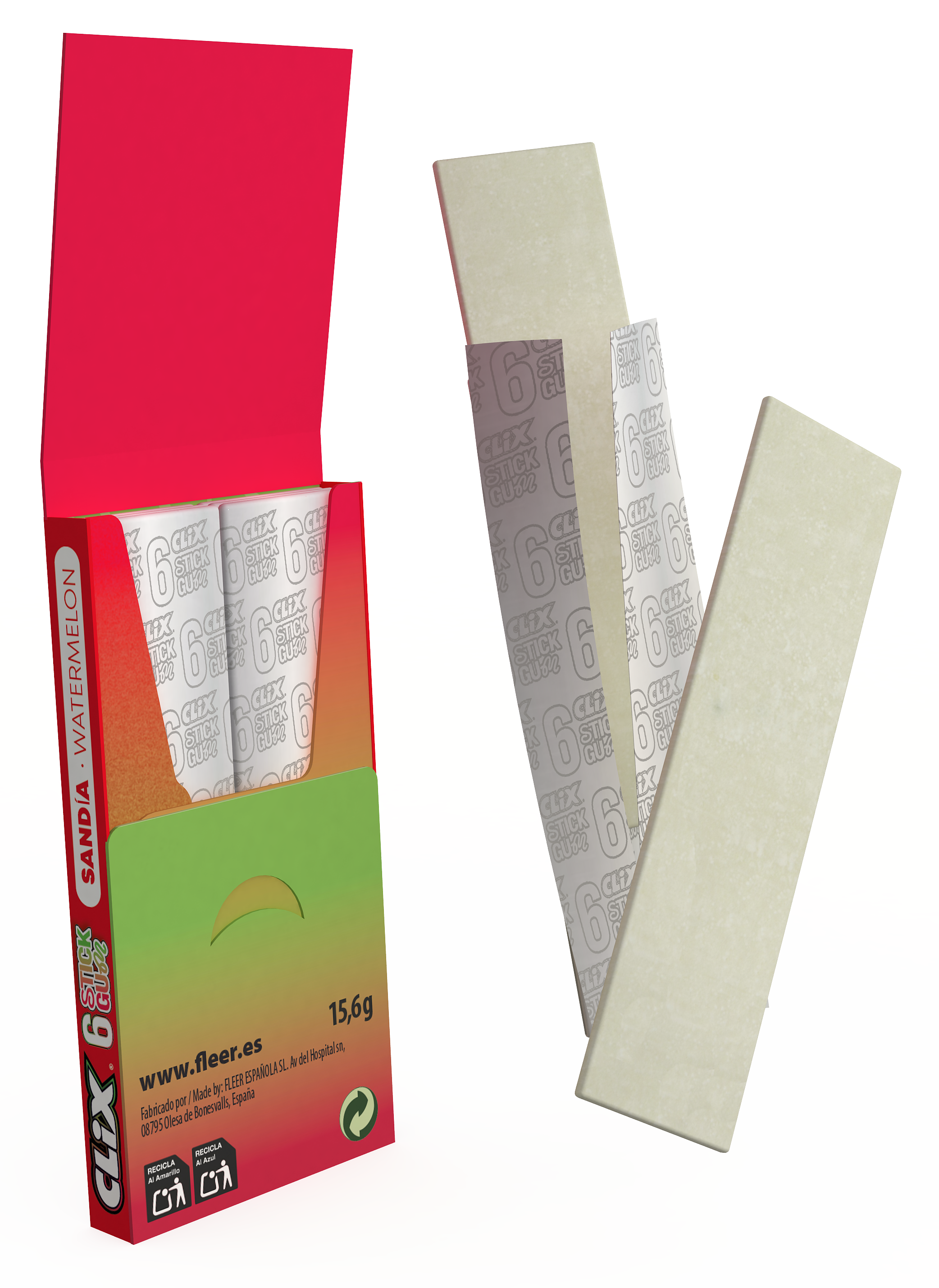 CLIX 6 SANDÍA carterita abierta